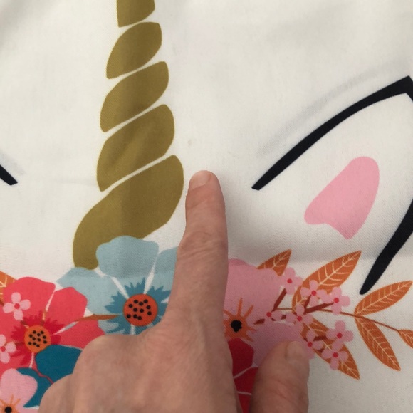 Unicorn Drawstring Backpack sack bag NWT - Picture 2 of 3